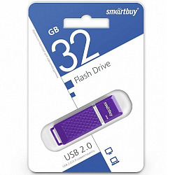 USB 32Gb SMARTBUY Quartz series Violet