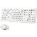 Клавиатура+мышь БП SMARTBUY 666395 белый (SBC-666395AG-W)