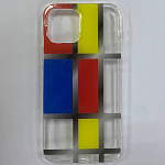 Задняя накладка MOBIS для iPhone 12 с рисунком (МИКС)