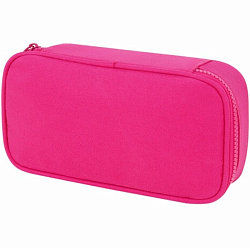 Пенал-косметичка BRAUBERG 22х11,5x6 см, розовый, 272310