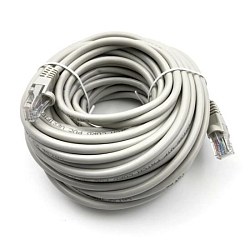 Патч-корд 15.0м BURO UTP cat5E серый