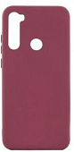 Задняя накладка XIVI для Xiaomi Redmi Note 8T, SC, матовая, №73, винный