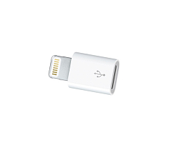 Переходник microUSB <--> Lightning WALKER №1