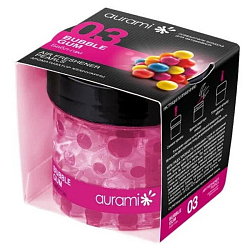 Ароматизатор AURAMI ЖЕМЧУЖИНЫ бабал гам, банка, гель, 100гр