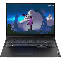 Ноутбук игровой 16" Lenovo IdeaPad Gaming 3 16IAH7 (Intel Core i5-12450H/ 16GB/ SSD 512GB/ RTX3050/ DOS) grey
