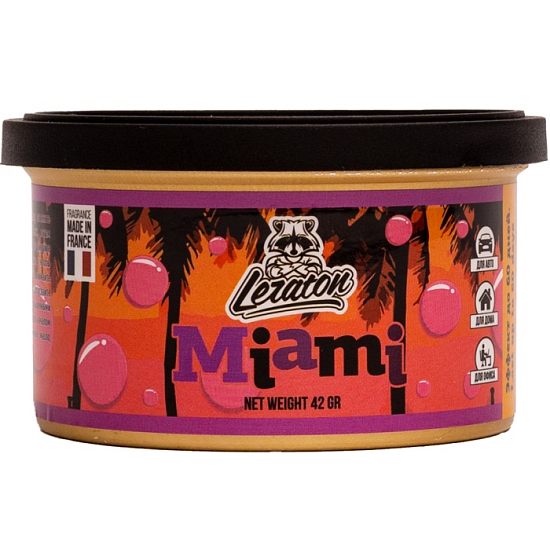 Ароматизатор LERATON Miami Жвачка, банка