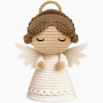 Амигуруми: Ангелочек», 11 см