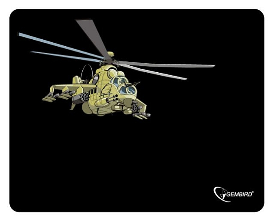 Коврик GEMBIRD MP-GAME9 "вертолет" (250*200*3мм)
