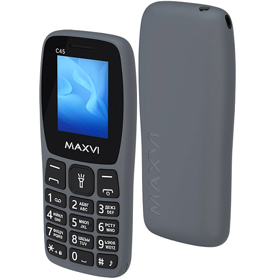 Телефон Maxvi C45 grey