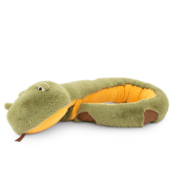 Мягкая игрушка ORANGE Питон зелёный 145 см