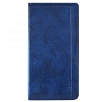 Чехол футляр-книга XIVI для iPhone 7/8/SE2, Rich, на магните, экокожа, синий