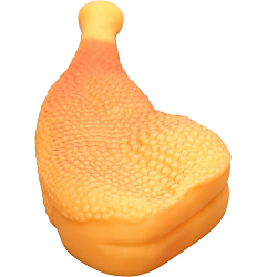 Игрушка пищащая «Куриный окорок» для собак, 15.5 см