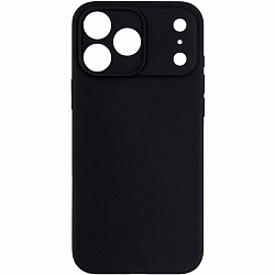 Силиконовый чехол ISA для iPhone 17 Pro Max TPU матовый черный