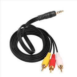 Кабель Jack 3.5 <--> 3RCA  1.5м ENERGY POWER