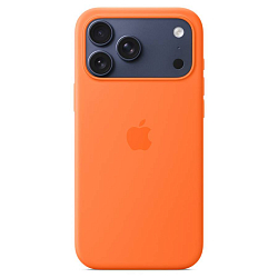 Чехол Apple для iPhone 17 Pro Max Silicone Case with MagSafe Orange