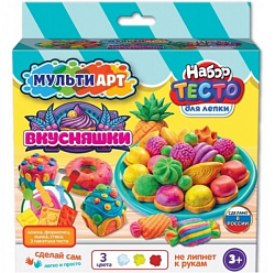Набор для лепки вкусняшки, 18 см MultiArt 387293