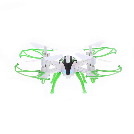 Квадрокоптер р/у SKYDRONE, работает от аккумулятора, цвет зелёный
