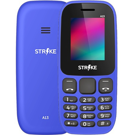 Телефон BQ Strike A13 Dark Blue