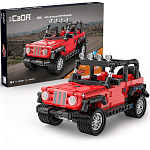 Конструктор CADA инерционный «Внедорожник», 317 деталей