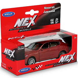 Машинка WELLY 1:38 Maserati Levante, пруж. мех. 43739W