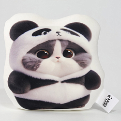 Игрушка антистресс «Котик в костюме панды» 10620387