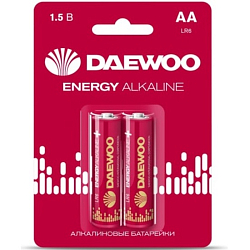 Элемент питания DAEWOO LR06 Energy BL-2 (20/480)