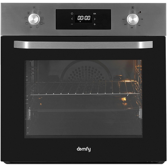 Духовой шкаф  Domfy DM6642EO IX нержавеющая сталь