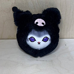 Брелок-мягкая игрушка Кошка Китти череп