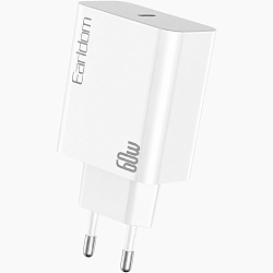 Сетевое ЗУ 1Type-C Earldom ES-EU62 60W, белый
