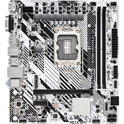 Материнская плата Asrock H610M-HDV/M.2+ D5 Soc-1700 Intel H610 2xDDR5 mATX AC`97 8ch(7.1) GbLAN+VGA+HDMI+DP