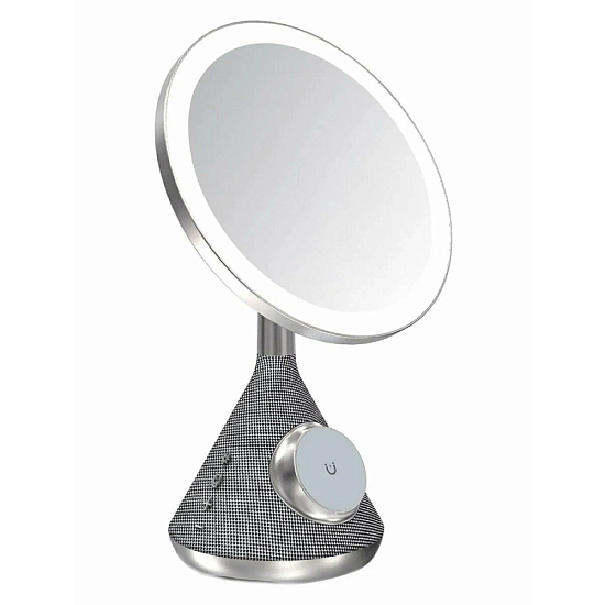 Зеркало для макияжа с подстветкой SenCiciMen SCMW02243 Silver