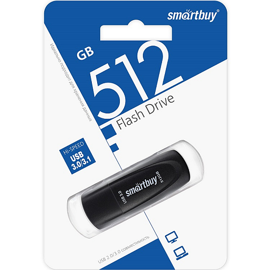 USB 512Gb Smart Buy Scout чёрный