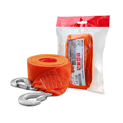 Трос буксировочный  5т AVS ET-5S, 4,5м, в пакете