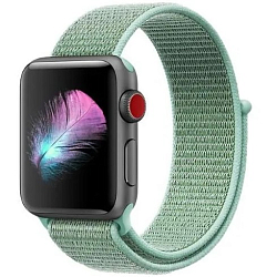 Нейлоновый ремешок  NONAME для Apple Watch 42mm бирюзовый
