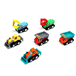Набор инерционных машин «Строительная техника», 6 штук 6918464