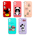 Задняя накладка HOCO для iPhone 12 TPU цветной с картинками