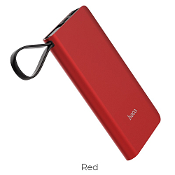 Внешний АКБ HOCO J25A, New power (10000mAh) (2USB) красный