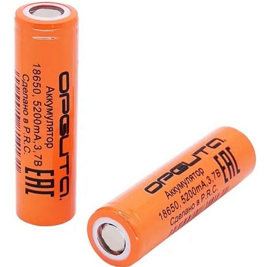 Аккумулятор Орбита 18650 3.7V 5200mAh