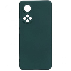 Задняя накладка ZIBELINO Soft Matte для Honor 20/Nova 5T (темно-зеленый) с микрофиброй