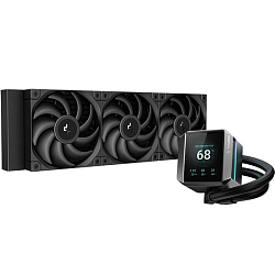 Система водяного охлаждения Deepcool Mystique 360 Soc-AM5/AM4/1151/1200/1700 черный 4-pin 36.49dB Al 1847gr Ret