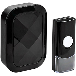 Звонок БП IEK ДЗБ3-36М (36 мелодий) черный IEK