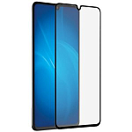 Противоударное стекло DF для Samsung Galaxy A41 черное (sColor-96)