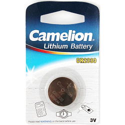 Элемент питания Camelion CR2330 BL-1