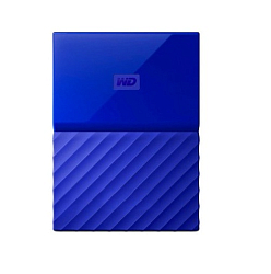 Внешний жёсткий диск 2.5" 1Tb WD My Passport (WDBBEX0010BBL-EEUE) синий, USB 3.0