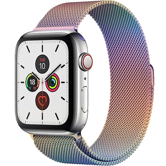 Металлический ремешок MOBIS для Apple Watch Milanese Loop 38"