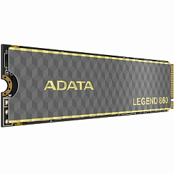 Накопитель SSD M.2 500Gb ADATA LEGEND 860, PCIe 4.0 x4, NVMe, с радиатором