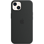 Силиконовый чехол SILICONE CASE для iPhone 13 Midnight (MagSafe + анимация NFC) с LOGO
