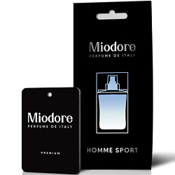 Ароматизатор MIODORE - Homme sport (подвесной картонный)