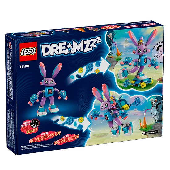 Конструктор LEGO DREAMZzz 71490 Иззи и Банчурро - игровой кролик