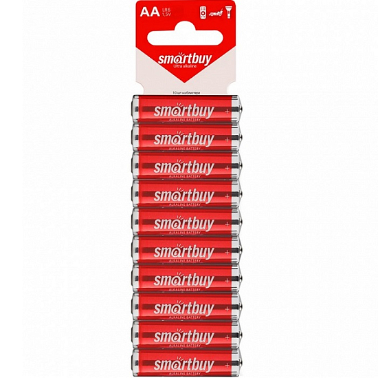 Элемент питания SMARTBUY LR06 10SB (300/600) (SBBA-2A10SB)